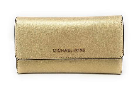 michael kors gold wallet pull tabs|Amazon.com: Michael Kors Gold Wallet.